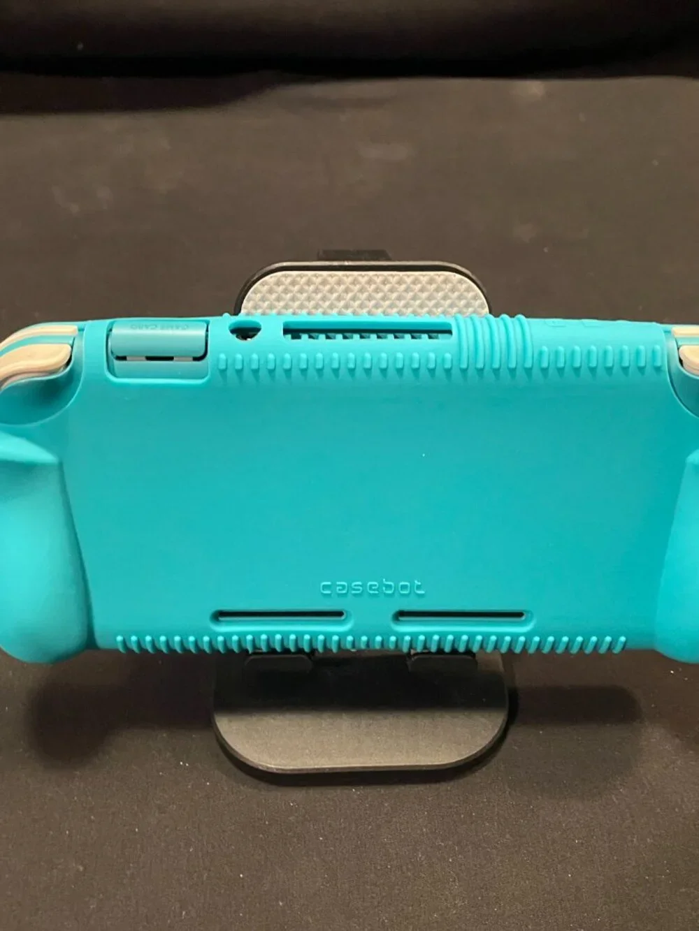 Nintendo Switch Lite Blue With Grip Case And Accessories